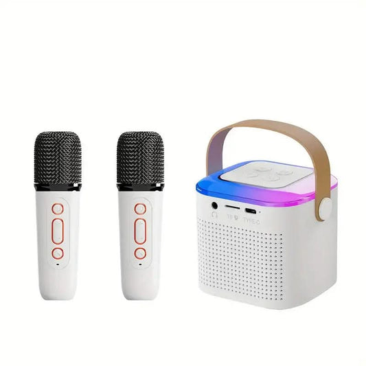 Microphone karaoké, haut-parleur compatible Bluetooth Les Visionnaires