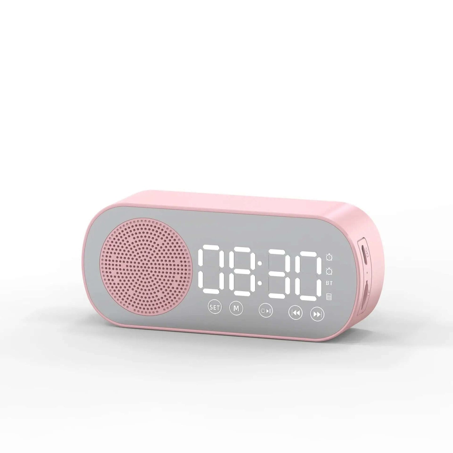 Réveil Bluetooth avec Radio FM et Miroir Les Visionnaires