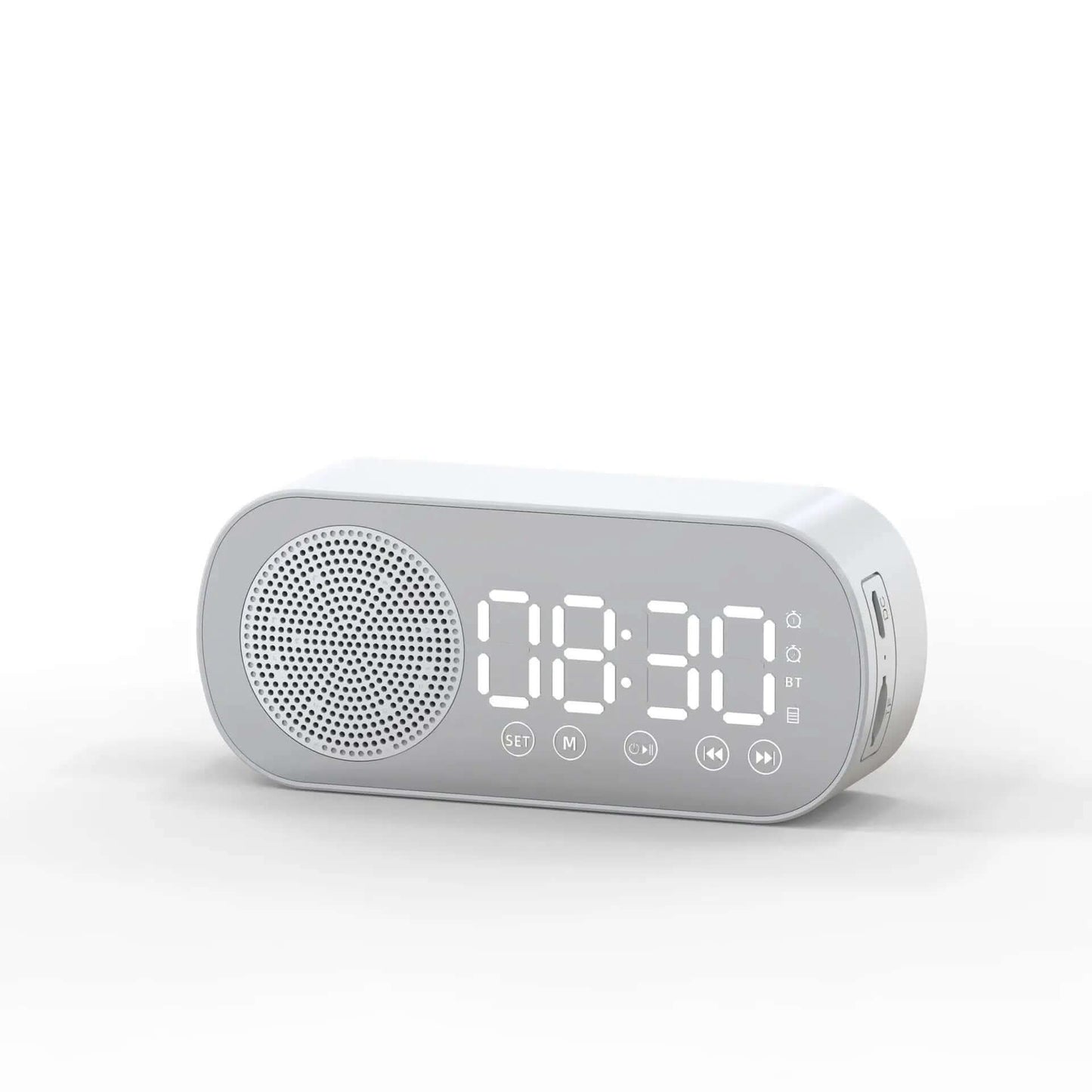Réveil Bluetooth avec Radio FM et Miroir Les Visionnaires