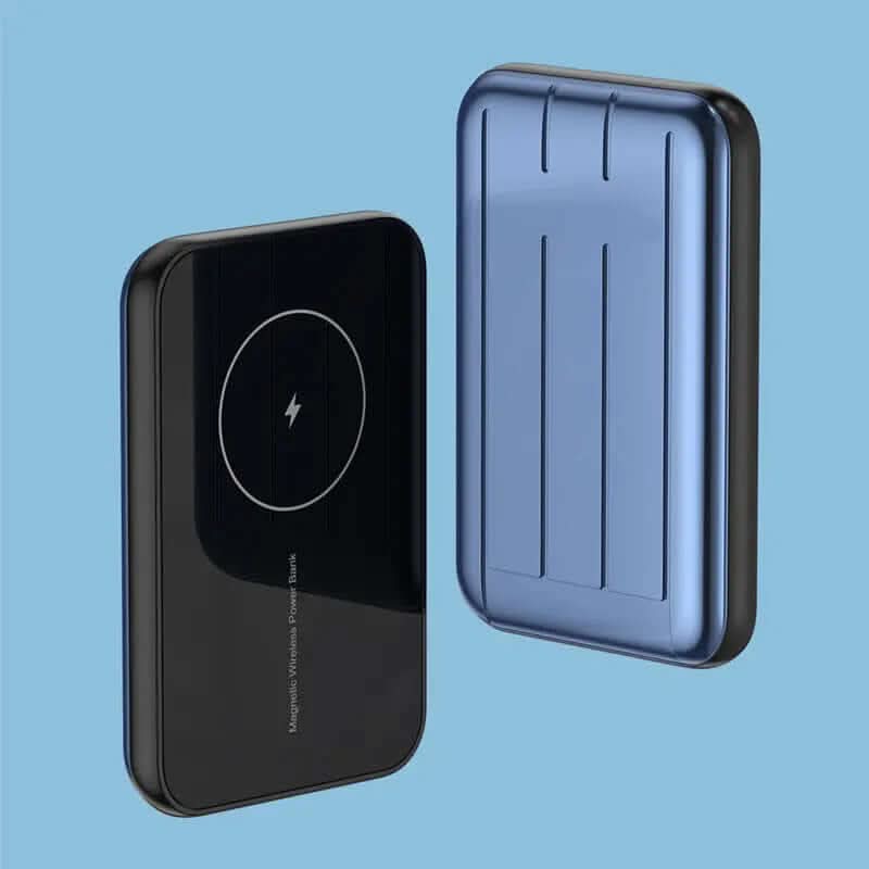 Batterie externe magnétique avec charge sans fil 15W Les Visionnaires