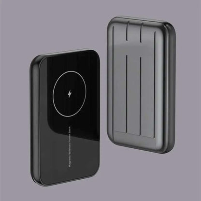 Batterie externe magnétique avec charge sans fil 15W Les Visionnaires