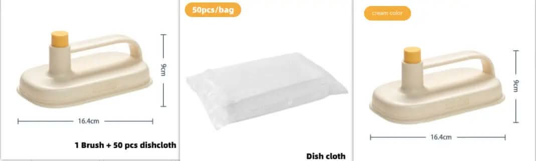 Brosse de nettoyage magique Les Visionnaires