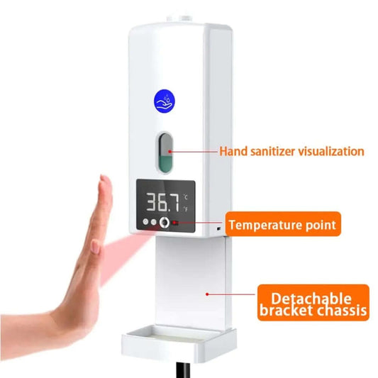 Distributeur de savon avec mesure de température, automatique Les Visionnaires