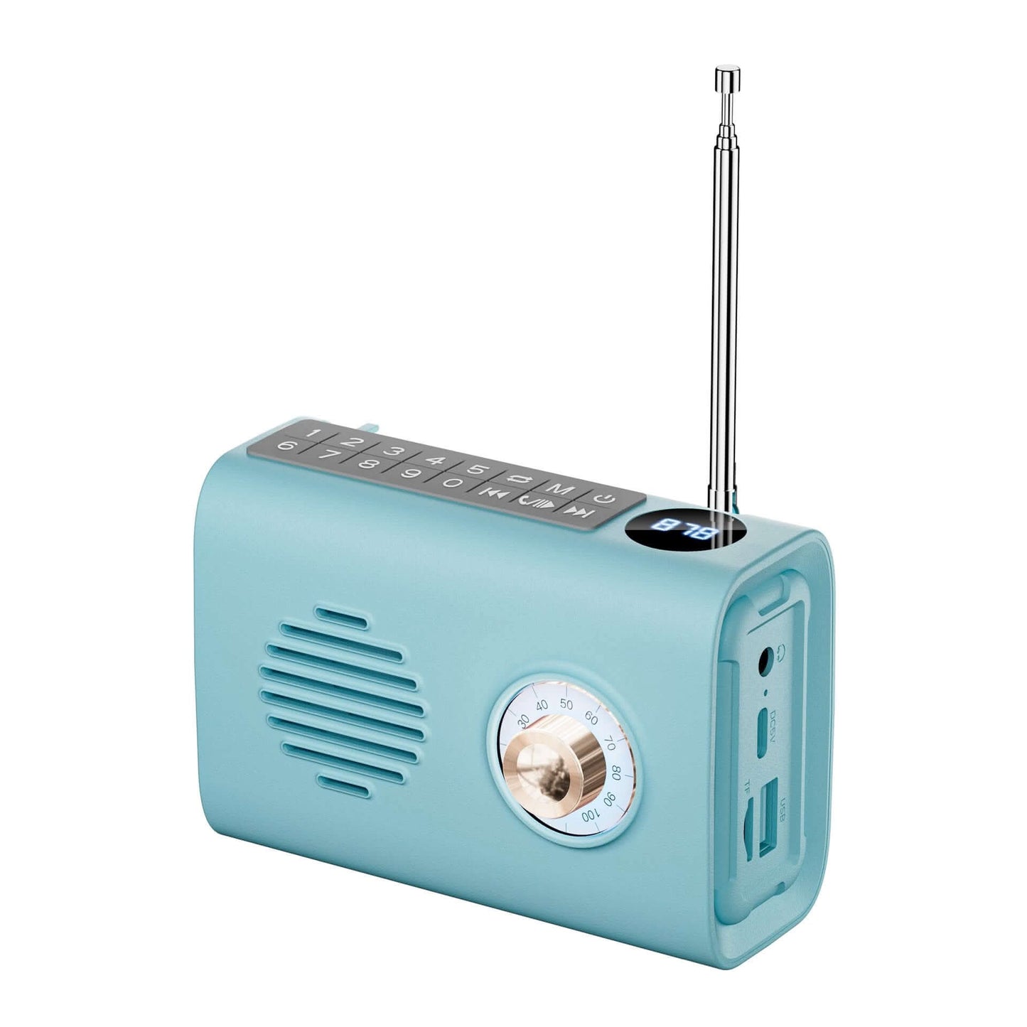 Bluetooth audio multifonction avec port carte, USB et radio - XLL-Gadgets