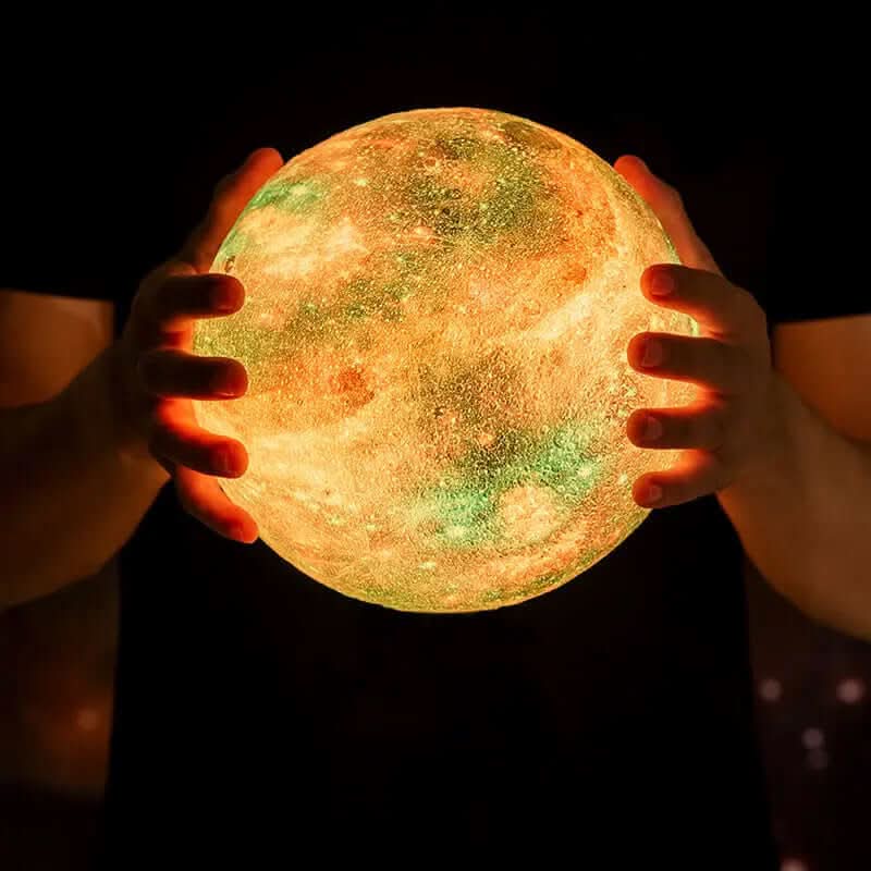 Lampe LED Galaxie & Lune Les Visionnaires