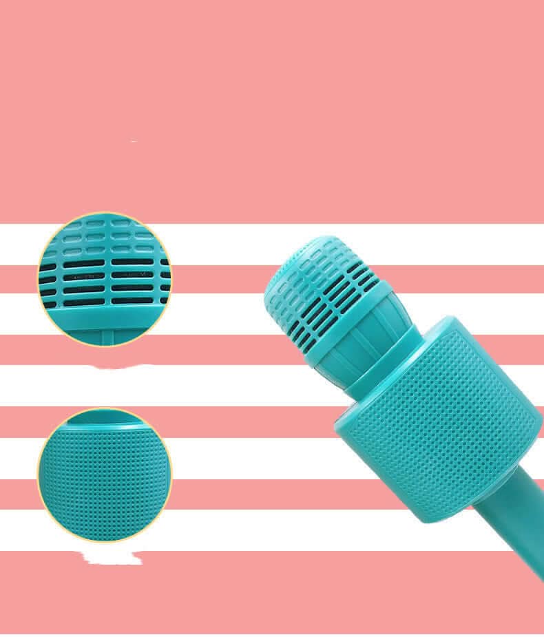 Microphone sans fil à condensateur, avec fonctions d'effets magiques, réduction de bruit et voix modifiée - XLL-Gadgets