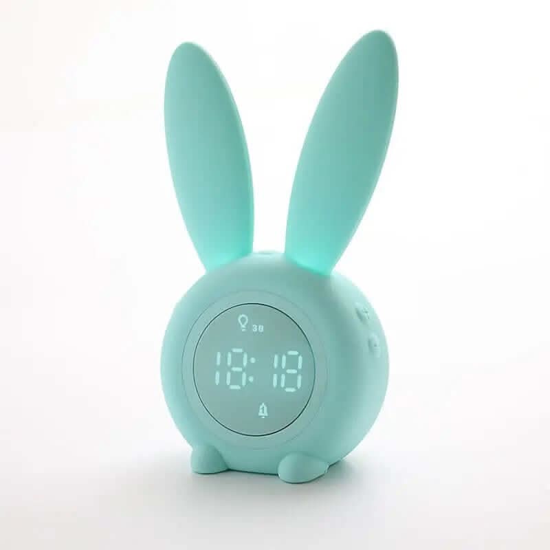 Réveil numérique LED avec oreilles de lapin Les Visionnaires