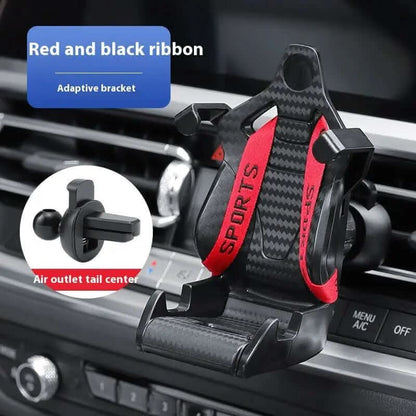 Support de téléphone de voiture en forme de siège de course Les Visionnaires