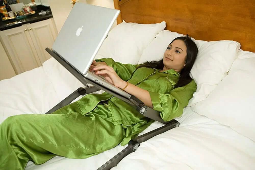 Support de bureau pliable pour ordinateur portable Les Visionnaires