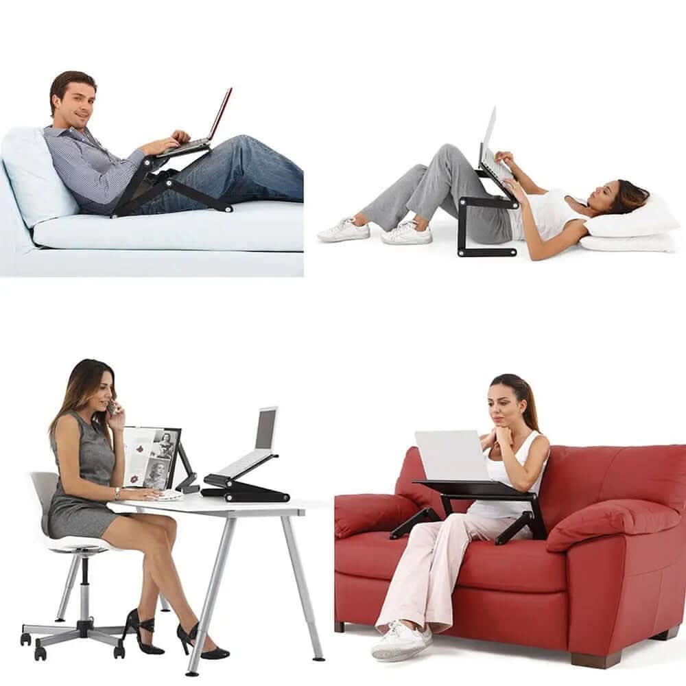 Support de bureau pliable pour ordinateur portable Les Visionnaires