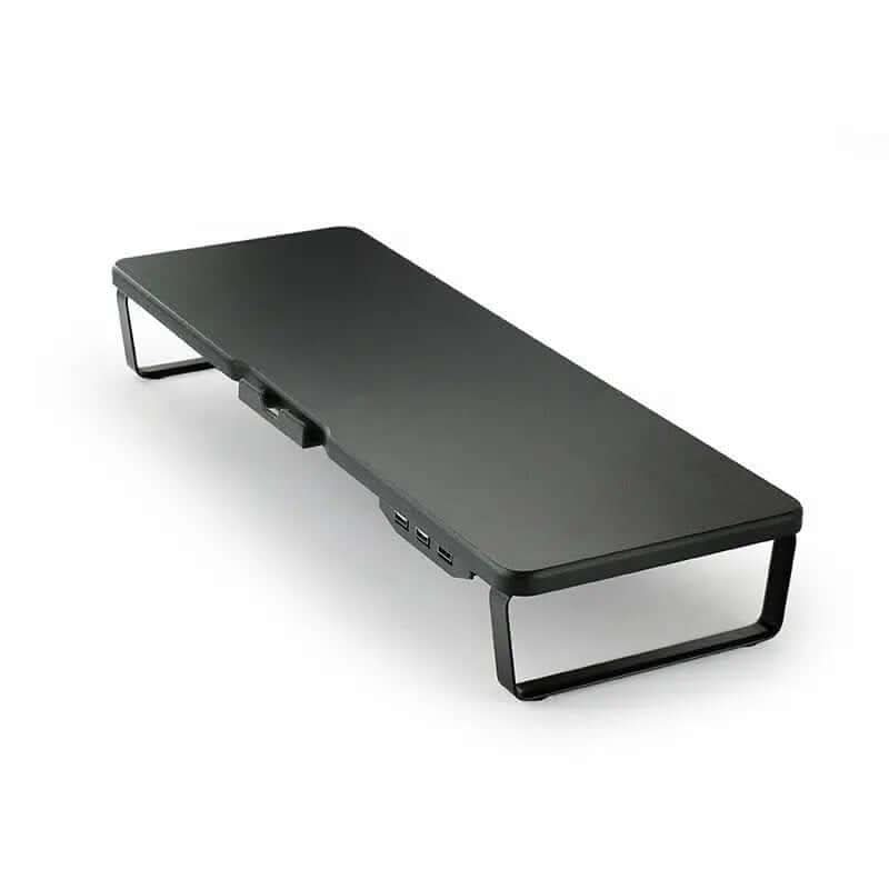 support ergonomique pour moniteur avec ports USB Les Visionnaires