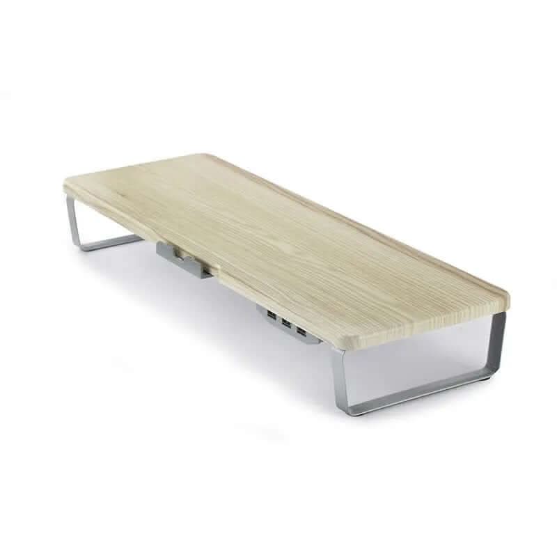 support ergonomique pour moniteur avec ports USB Les Visionnaires