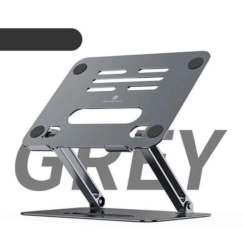 Nouveau support ordinateur en alliage d'aluminium à double couche Les Visionnaires