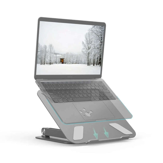 Support ordinateur portable en alliage d'aluminium multi-angle Les Visionnaires