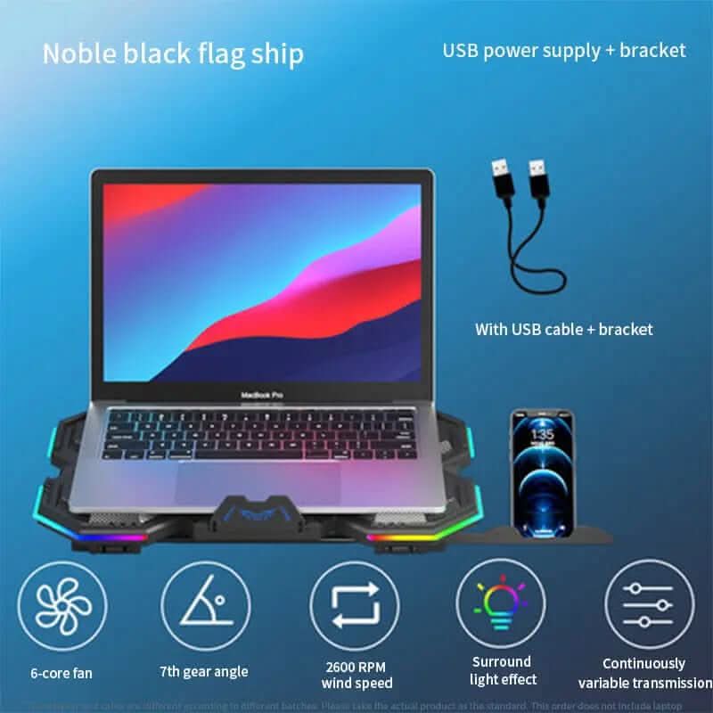 Cadre de ventilateur d'extraction avec lumière RGB Les Visionnaires