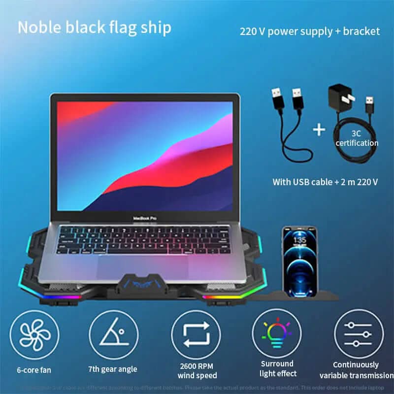 Cadre de ventilateur d'extraction avec lumière RGB Les Visionnaires