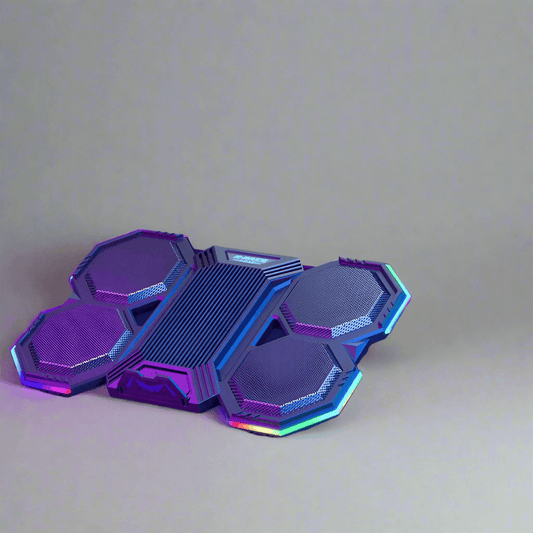 Cadre de ventilateur d'extraction avec lumière RGB - XLL-Gadgets