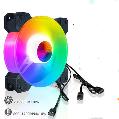 Ventilateur de refroidissement liquide synchronisé pour carte mère et CPU Les Visionnaires