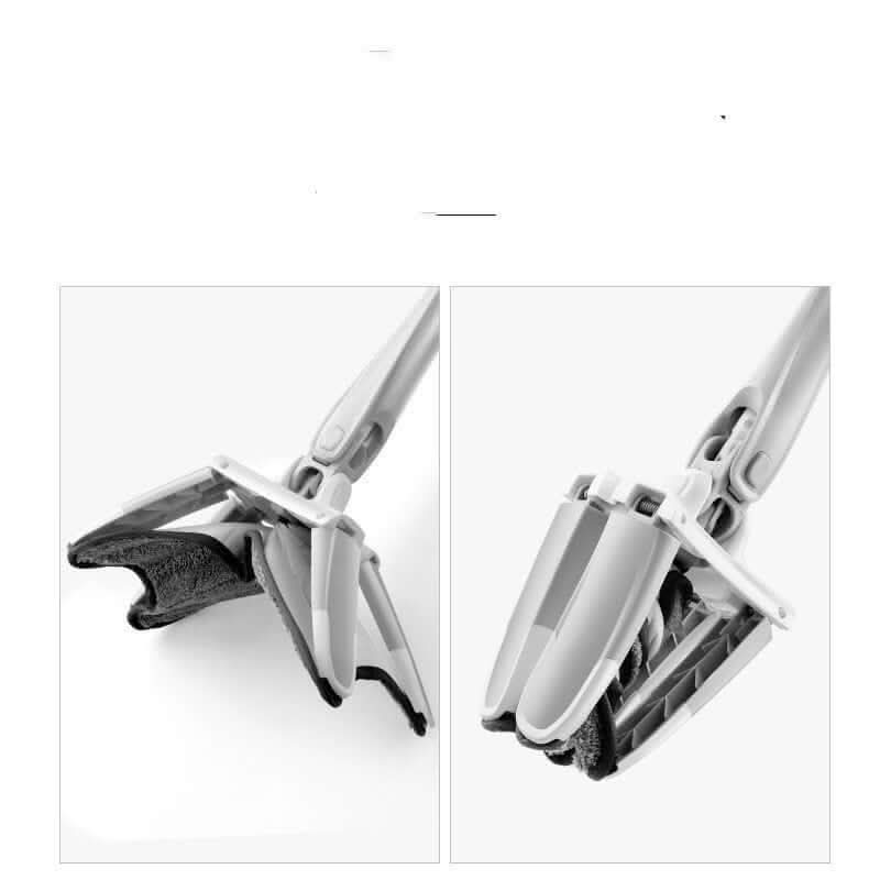 Balai Plat « Type X » avec Seau – Lavage Mains Libres - XLL-Gadgets