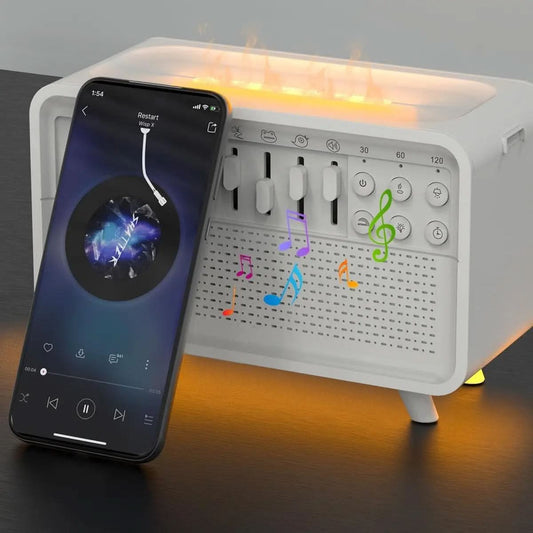 Haut-parleur Bluetooth 3-en-1 avec son naturel, diffuseur huile essentiel XLL-Gadgets