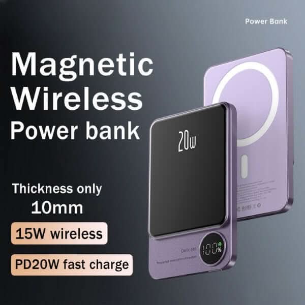 Batterie Magnétique Sans Fil MagSafe - XLL-Gadgets