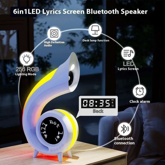 Lampe de bureau créative avec haut-parleur Bluetooth - XLL-Gadgets