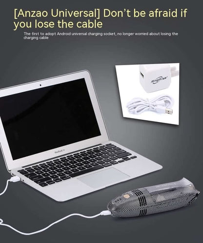 Tondeuse Électrique Rechargeable avec Aspiration - XLL-Gadgets