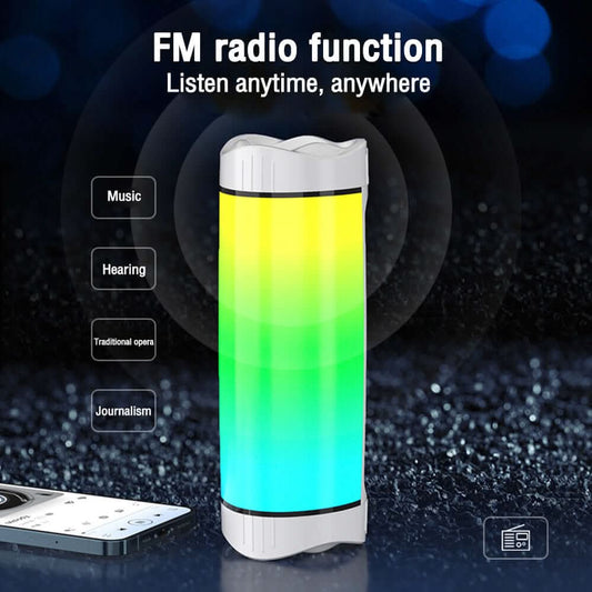 Haut-parleur Bluetooth intelligent avec son surround 3D et éclairage LED intégré - XLL-Gadgets