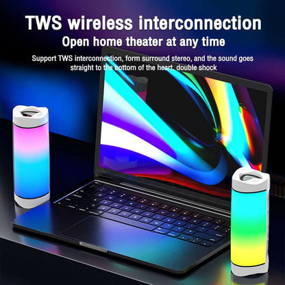 Haut-parleur Bluetooth intelligent avec son surround 3D et éclairage LED intégré - XLL-Gadgets
