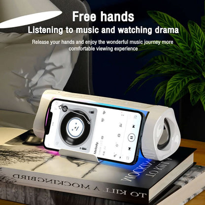 Haut-parleur Bluetooth intelligent avec son surround 3D et éclairage LED intégré - XLL-Gadgets