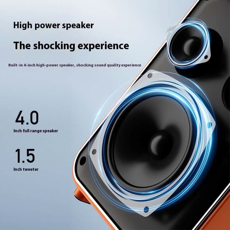Enceinte Bluetooth portable spéciale karaoké en extérieur - XLL-Gadgets