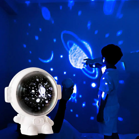 Projecteur d'étoiles galaxie ciel étoilé, veilleuse astronaute XLL-Gadgets