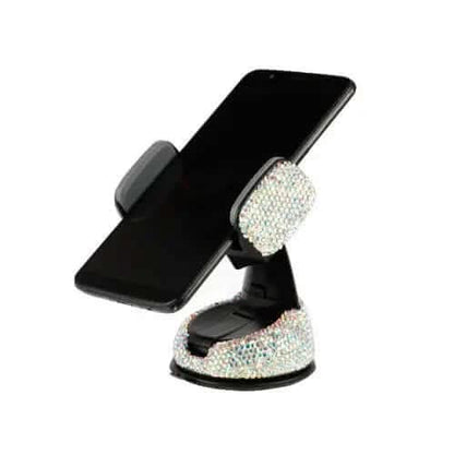 support de téléphone pour voiture incrusté de diamants Les Visionnaires